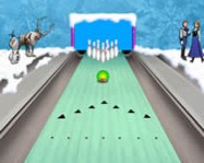Bowling Frozen rajzfilm játékok